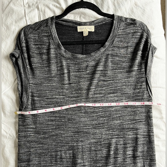Cloth & Stone by Anthropologie Heather Grey Casual Shift Dress size XS/S - Picture 5 of 7